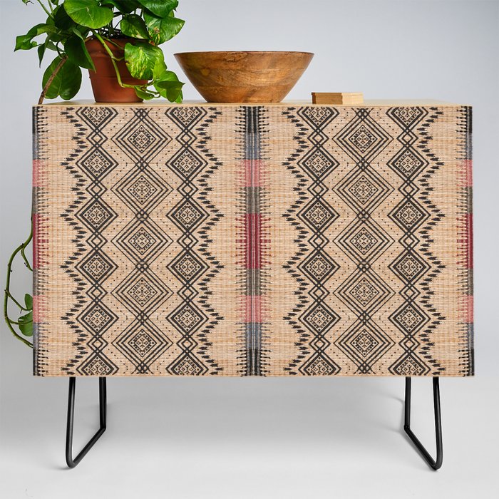 Heritage Kaleidoscope: Bohemian Moroccan Tapestry of Tradition" Credenza