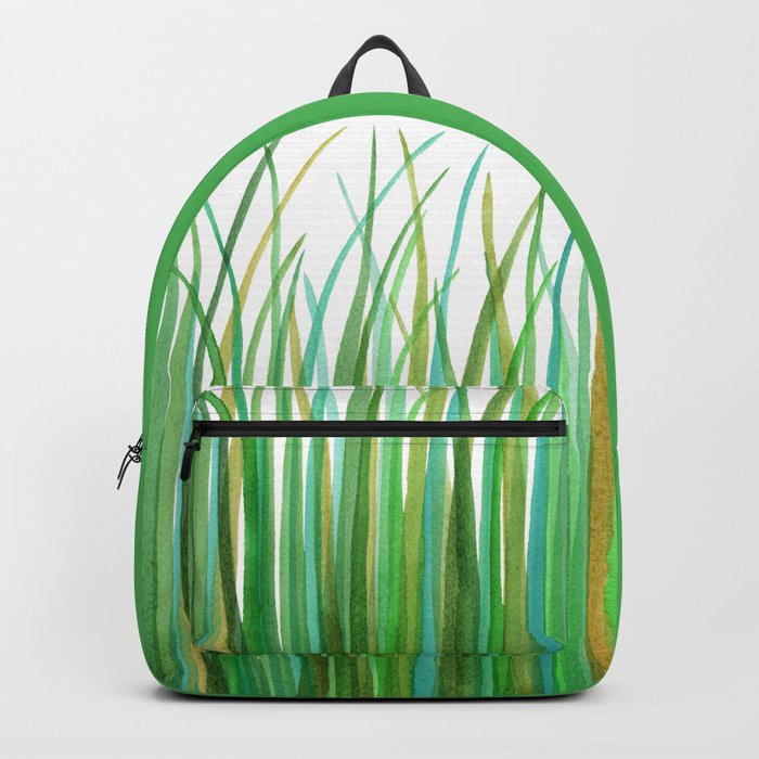 Green Grasses Backpack