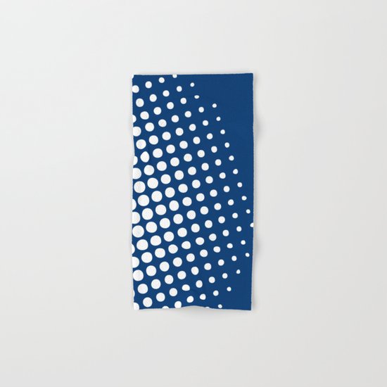 White raster - Optical game11 Hand & Bath Towel