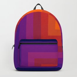 Freaky Deaky - abstract retro 70s style throwback outtasight art decor 1970s vibes Backpack