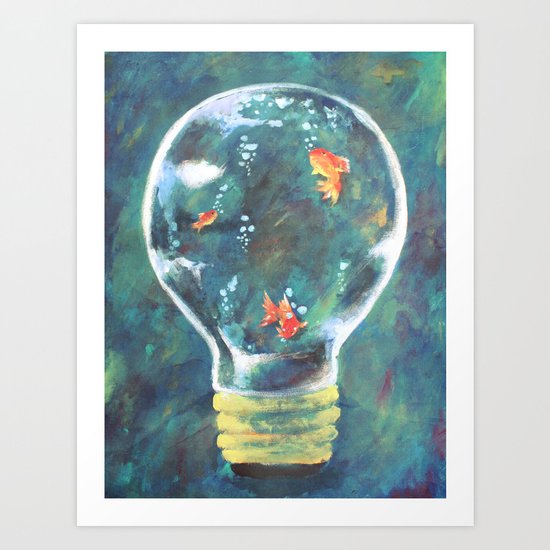 sea of ideas Art Print