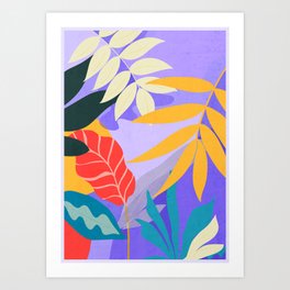 Jungle Abstract 17 Art Print