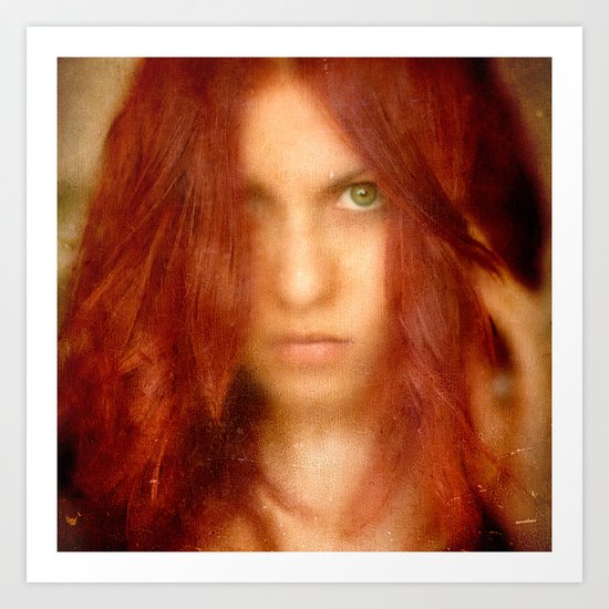 She Knew Art Print