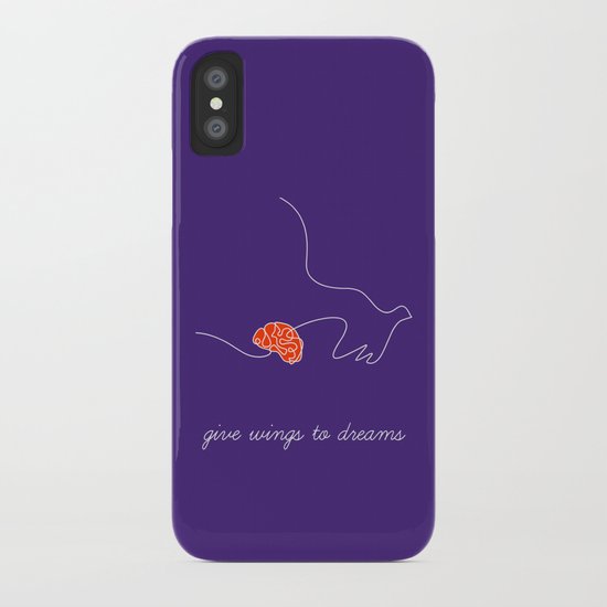 give wings to dreams iPhone Case