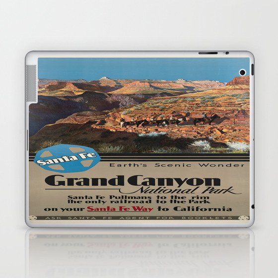 Vintage poster - Grand Canyon Laptop & iPad Skin
