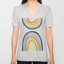 Abstract after the rain 1 V Neck T Shirt