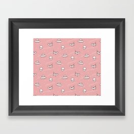 Alien (Pink) Framed Art Print