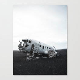 DC Plane Wreckage Canvas Print