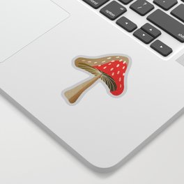 Mushroom Collection – Mint Sticker