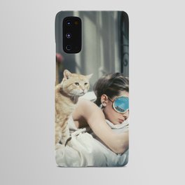 Holly Golightly Breakfast at tiffany movie poster Android Case