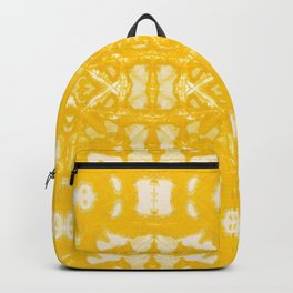 Yellow Oxford Shibori Backpack