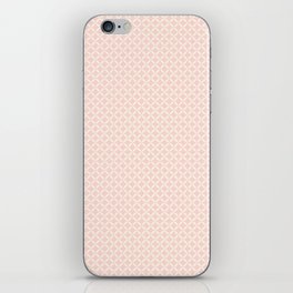 Pink and Ivory Cathedral Windows iPhone Skin