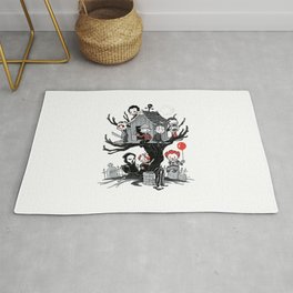 Horror Clubhouse Rug