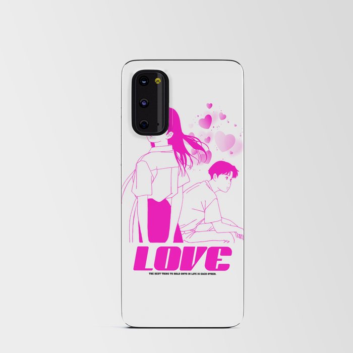 Anime Love Heart Design Android Card Case
