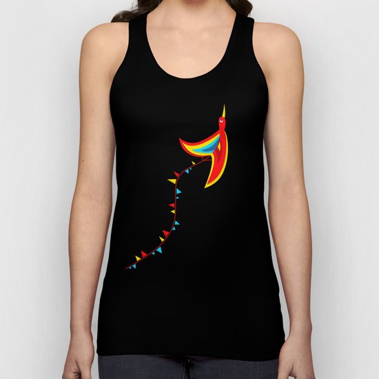 Kite Bird Unisex Tank Top