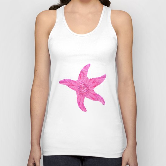 Hawaiian Starfish Unisex Tank Top