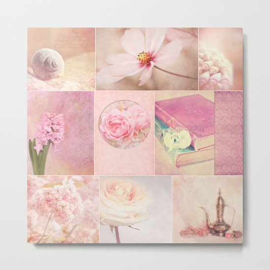 COLLECTION SOFT PINK Metal Print
