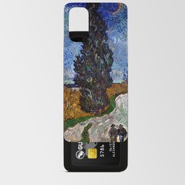Vincent van Gogh - Road with Cypress and Star Android Card Case