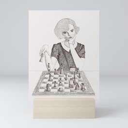 Chess Queen Mini Art Print