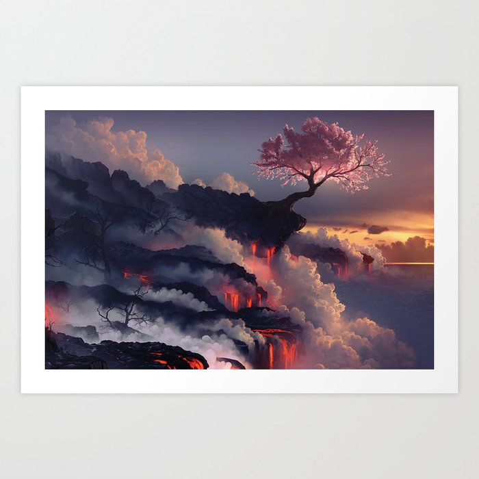Scorched Earth Art Print