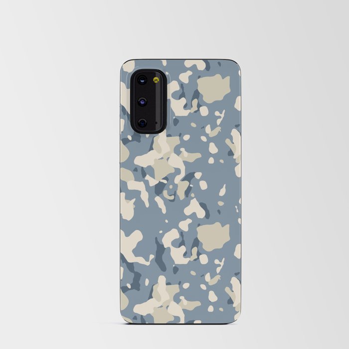 Blue Camouflage Android Card Case