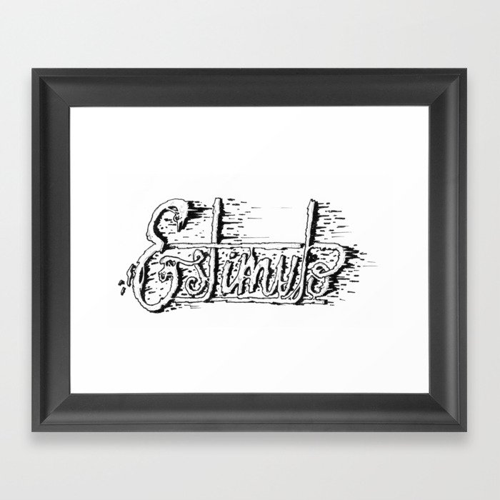 Estimulo / Incentive Framed Art Print
