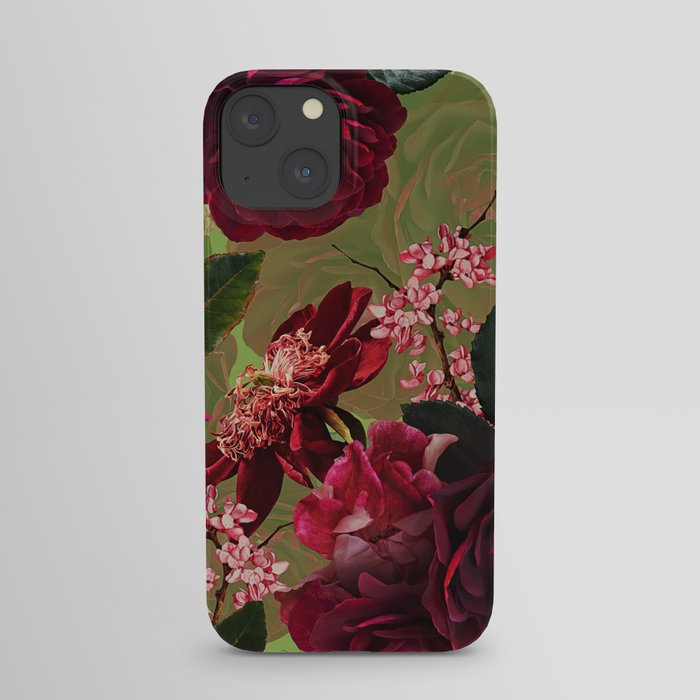 Vintage & Shabby Chic - Botanical Roses Summer Garden   iPhone Case