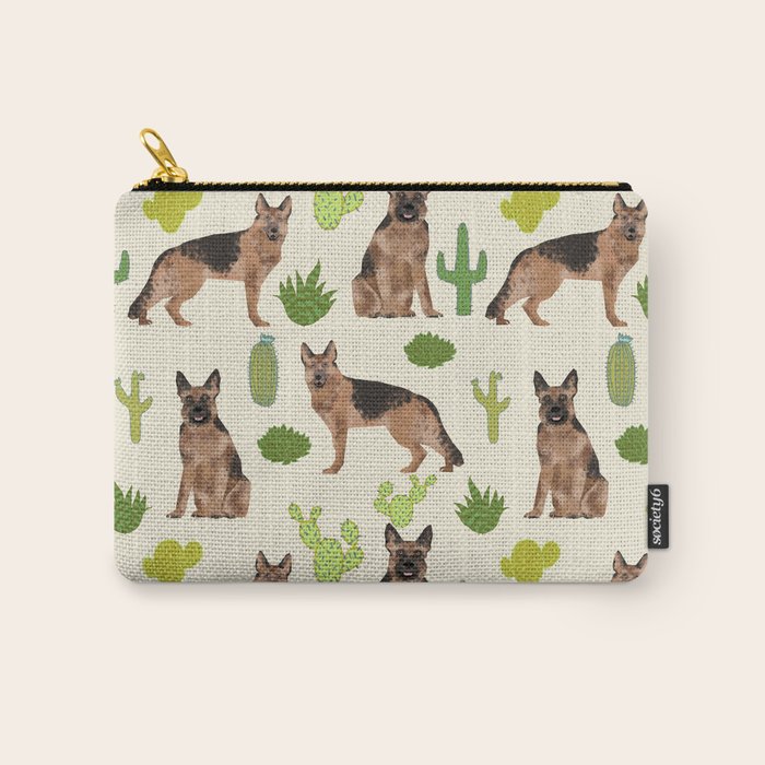 German Shepherd Cactus desert southwest dog lover gifts dog breed