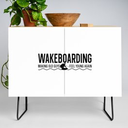 Making Old Guys Feel Young Again Wake Wakeboarder Credenza