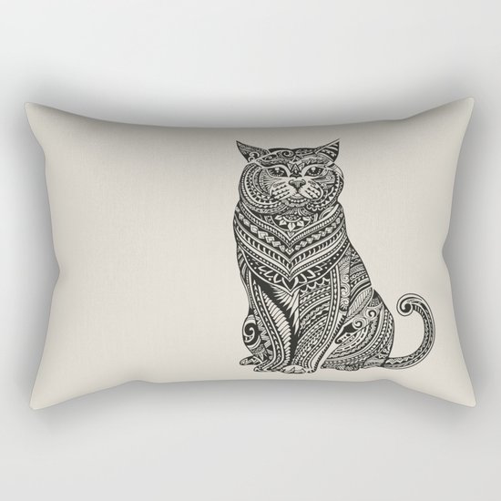 Polynesian British Shorthair cat Rectangular Pillow