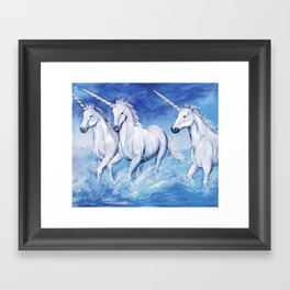 Unicorns Framed Art Print