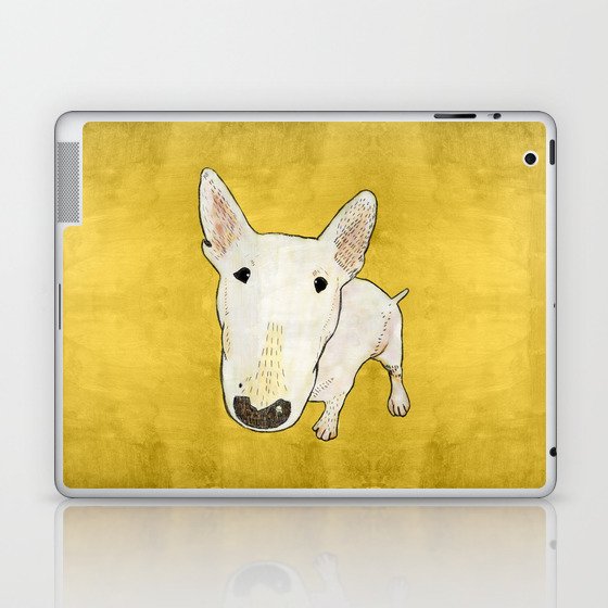 English Bull Terrier pop art Laptop & iPad Skin