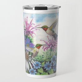 Hummingbird and Bergamot Travel Mug