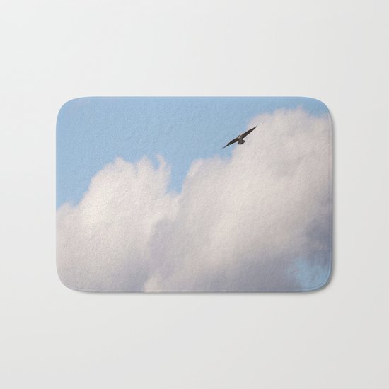 Osprey in Sky Bath Mat