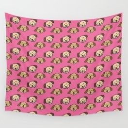 Doggy face 5 Wall Tapestry