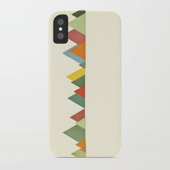 Mountain range iPhone Case