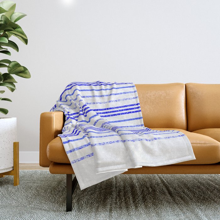 Thin blue best sale line throw blanket