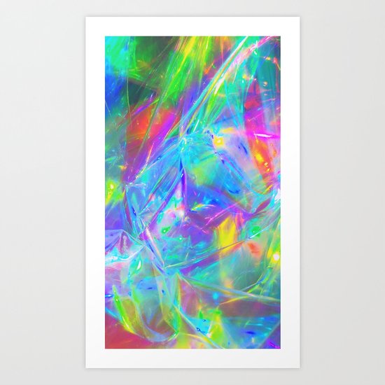HighVisibilityRainCoat Art Print