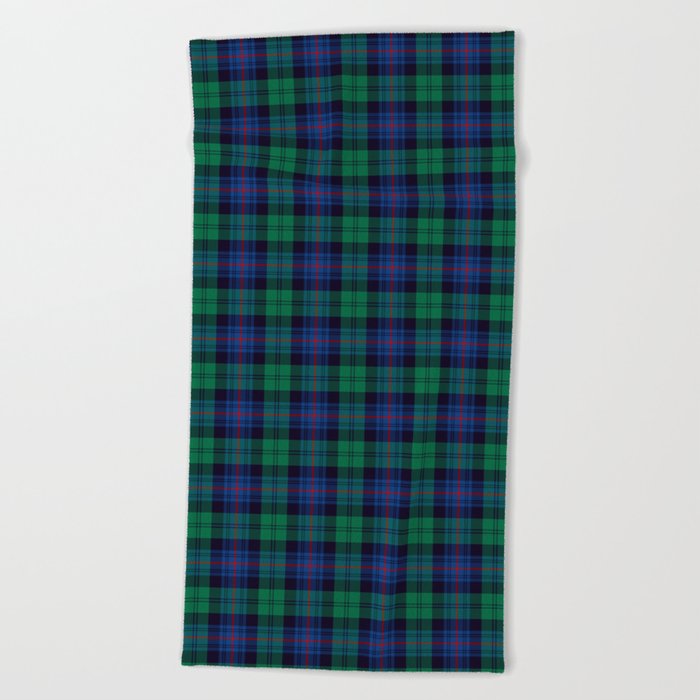 Clan Armstrong Tartan Beach Towel