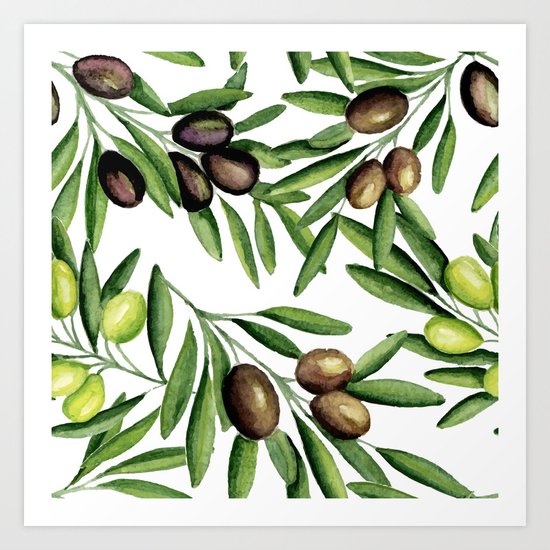 Olive Art Print