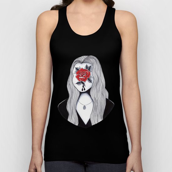 Morticia Unisex Tank Top