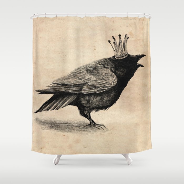 Raven Shower Curtain By Annashell Society6