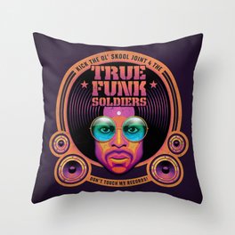 True Funk Soldiers 2 Throw Pillow