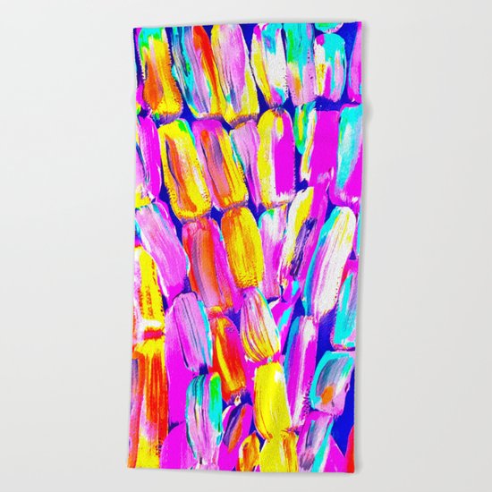 Party Fiesta Sugarcane Beach Towel