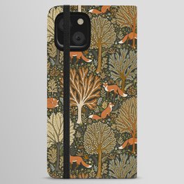 Woodland Fox iPhone Wallet Case