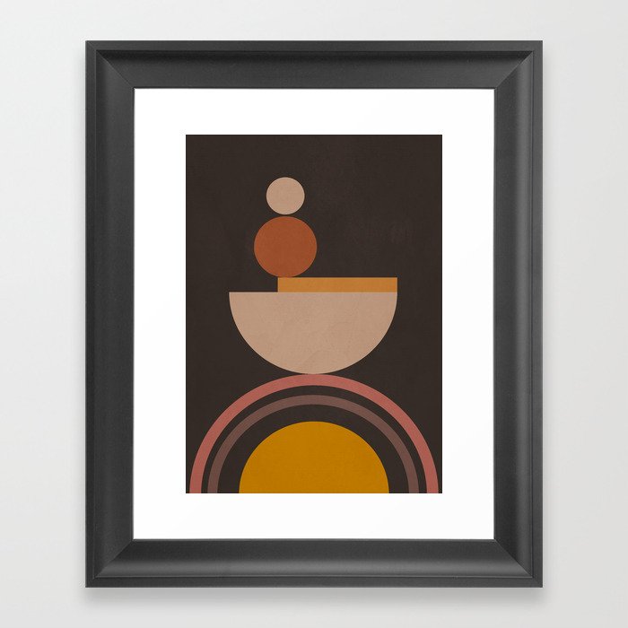 Abstract Art 19 Framed Art Print By Thindesign