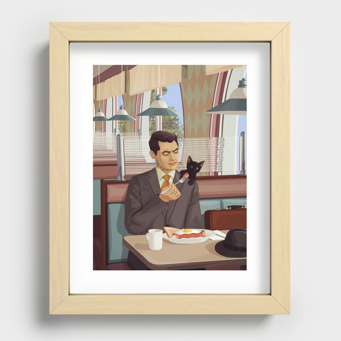 A Most Peculiar Man Recessed Framed Print