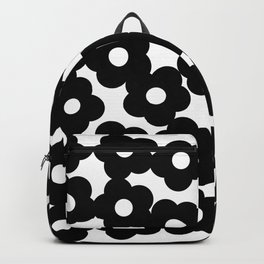 Daisies in Black/White Backpack