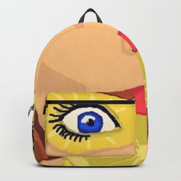 Lemon  Backpack | Painting, Lemon 