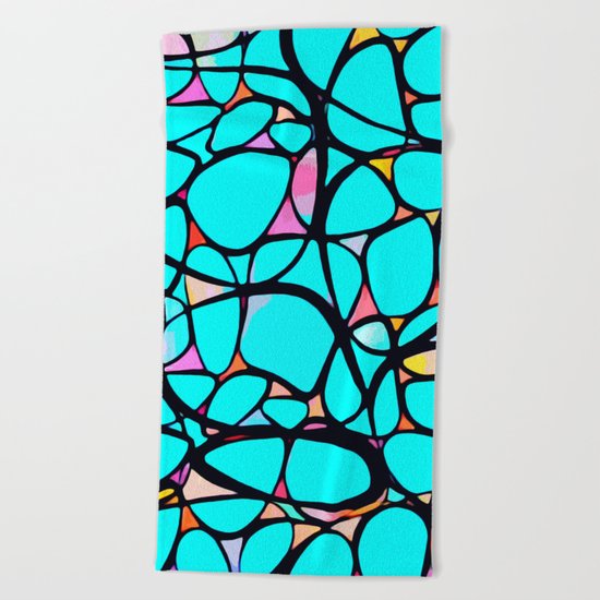 Bubbles Beach Towel